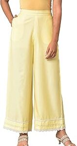 Women's Mid Rise Regular Fit Pants