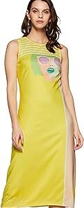 Women's Shift Midi Dress