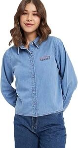 Blue Denim Shirt for Women