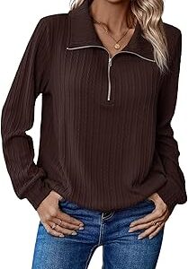 Regular Fit Tops for Jeans for Women | Korean Trendy Stylish Casual| Long Sleeve Textured Collared| Crop Tank | Formal