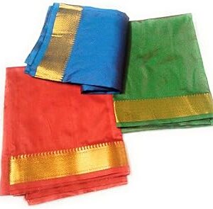 Cotton Blouse Piece for Women, Unstitched, 1 Meter Each, 3 Units_DES_AB_BO013