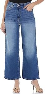 Women's High Rise Wide Leg Jeans