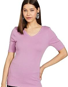 Women's Polyester Slim Fit T-Shirt