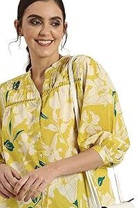 Women's Cotton Printed Regular Fit top