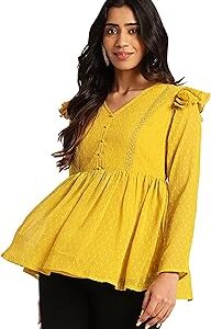Women's Solid Regular Fit Top