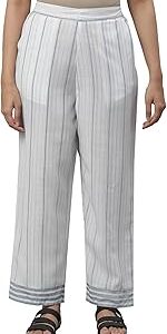 Printed Strechable Palazzo Relaxed Fit Pants for Women | Ankle Length Palazzo Relaxed Fit Pants for Women