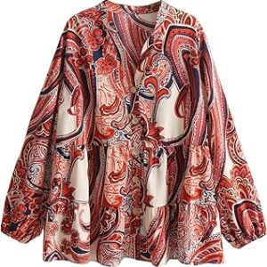 Women's Regular Fit Oversized Shirt | Short Kurti for Women | Women Short Kurta