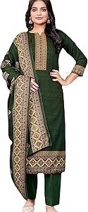 Pashmina Spun Digital Printed Unstitched Salwar Suit for Women with Printed Shawl Dupatta
