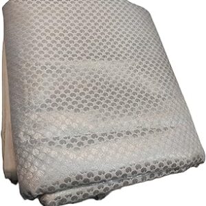 Unstitched South Silk Silver Blouse Material - 1 Meter for Festive Celebrations like Onam, Karaga, Pongal, Mysuru Dasara, and More