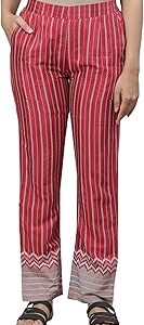 Printed Strechable Palazzo Regular Fit Pants for Women | Ankle Length Palazzo Pants for Women