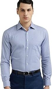 Formal Checkered Shirt for Men| Premium Cotton| Full Sleeves| Slim Fit |Breathable Fabric