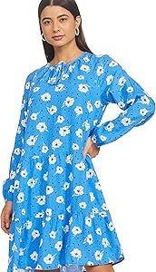 Women's Linen A-Line Knee-Length Casual Dress