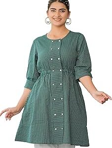 Women's Cotton Straight Fit Straight Kurta