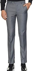 Men's Slim Fit Mid Rise Trouser