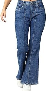 Women's Denim Wide Leg Jeans