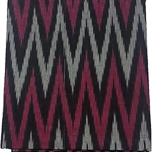 Ikat Fabrics Women's Cotton Unstitched Dress Material 2.5 Meters