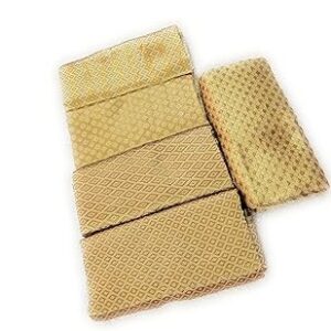 Women's Cotton Blend Unstitched 1 meters Each Blouse Materials (Multicolour, Free Size) - Pack of 5 Pieces -S142